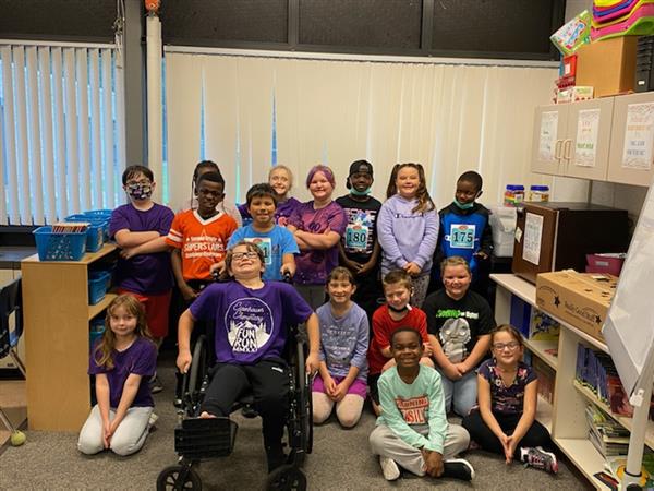 Students in Ms. Hammer's class.